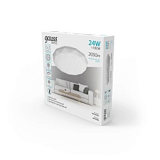 Потолочный светодиодный светильник Gauss Basic Space Diamond 995439224 5