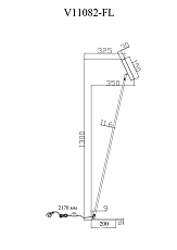 Торшер Moderli Harmo V11082-FL 1