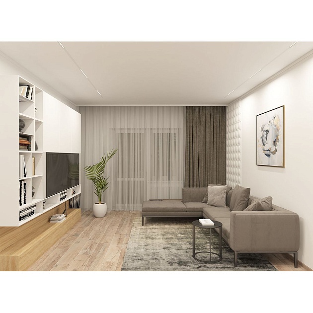 Трековый светодиодный светильник Denkirs Smart Grill DK8002-WH изображение 5 Трековый светодиодный светильник Denkirs Smart Grill DK8002-WH Фото № 5