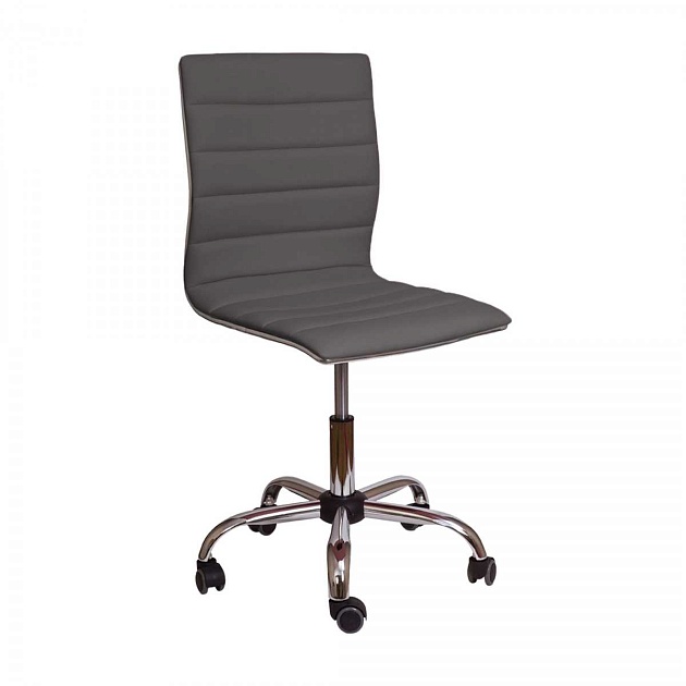 Офисное кресло AksHome Grace серый, экокожа 54905 изображение 1 Офисное кресло AksHome Grace серый, экокожа 54905 Фото № 1
