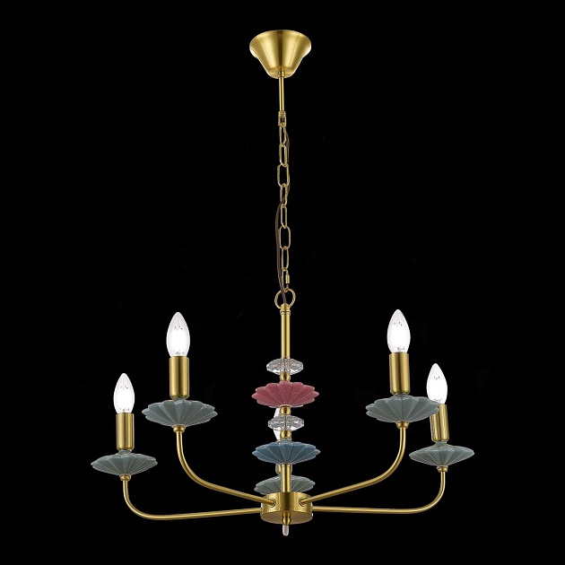 Подвесная люстра Evoluce Attic SLE1117-203-05 Фото № 4