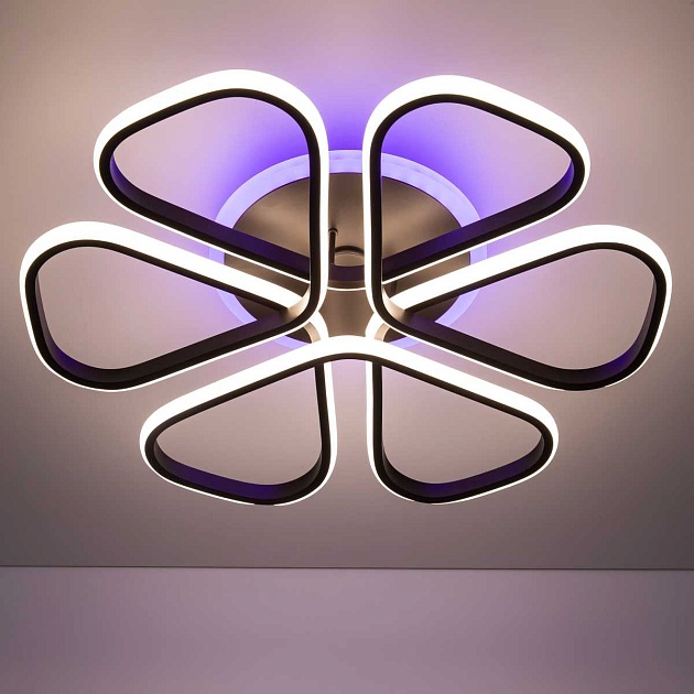 Потолочная светодиодная люстра Citilux Сезар Смарт CL233A275E Фото № 10