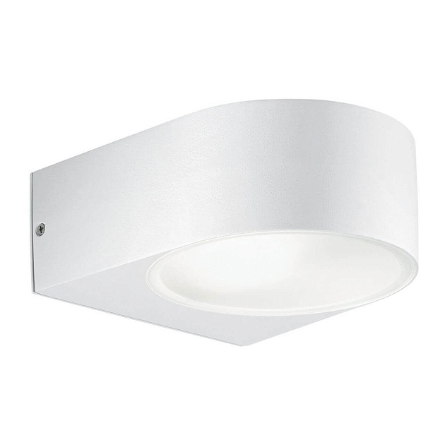 Уличный настенный светильник Ideal Lux Iko AP1 Bianco 018522 изображение 1 Уличный настенный светильник Ideal Lux Iko AP1 Bianco 018522 Фото № 1