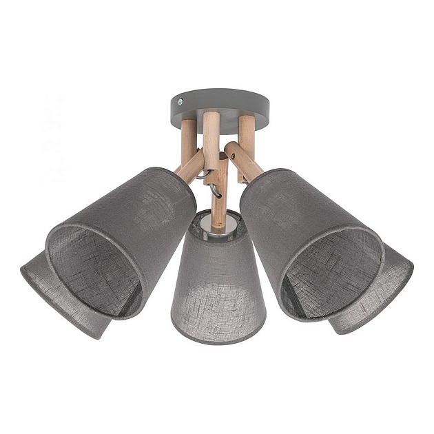 Потолочная люстра TK Lighting 659 Vaio Grafit 5 Фото № 1