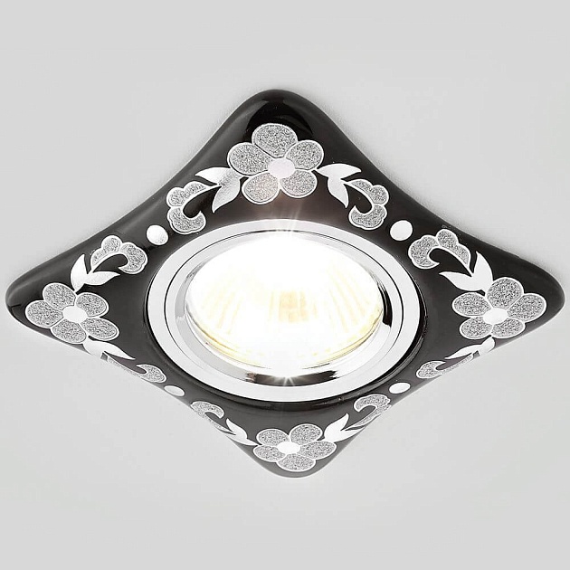 Встраиваемый светильник Ambrella light Desing D2065 BK/CH Фото № 2